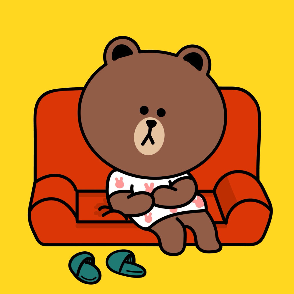 ✐.line friends-葛优躺