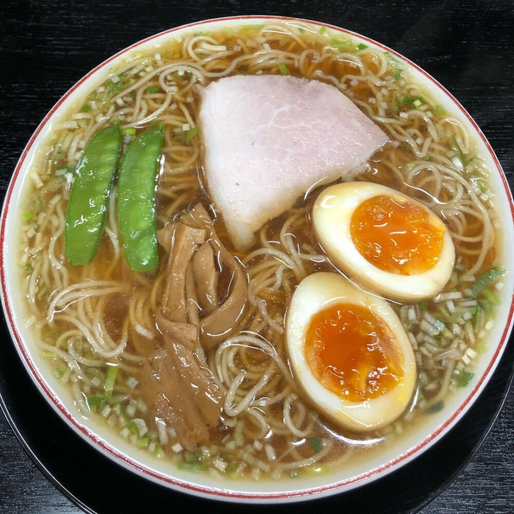 宮城県 仙台 みずさわ屋 味玉 醤油ラーメン パーペキな旨さ