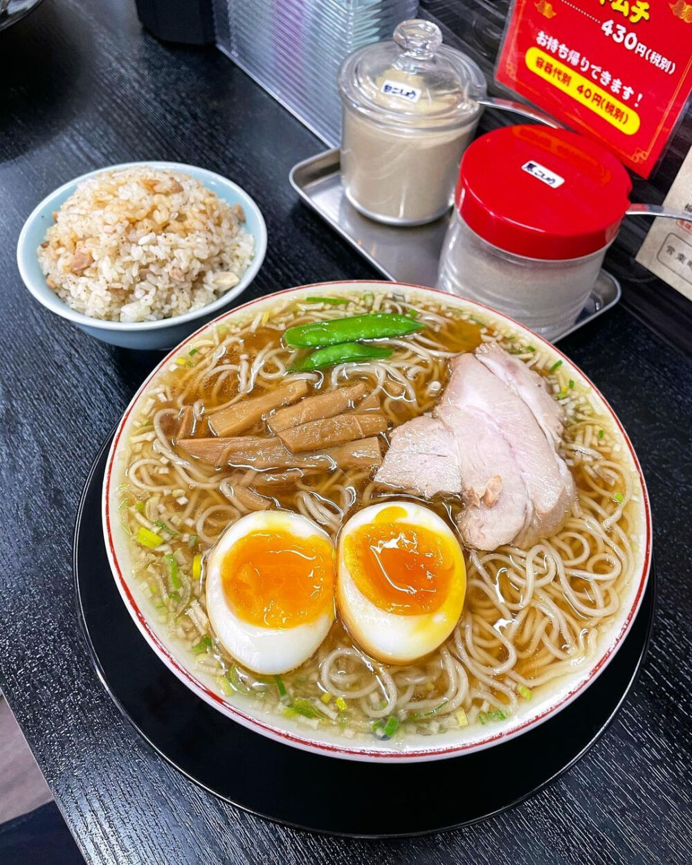 宮城県 仙台 みずさわ屋 味玉 醤油ラーメン パーペキな旨さ