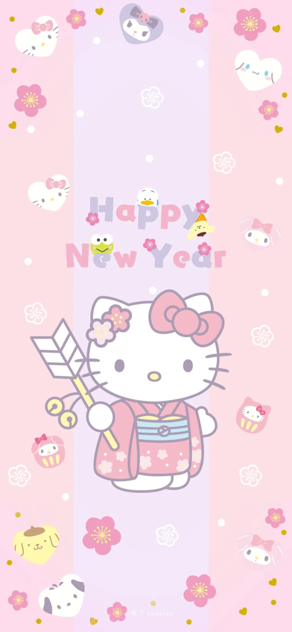 三丽鸥新年壁纸