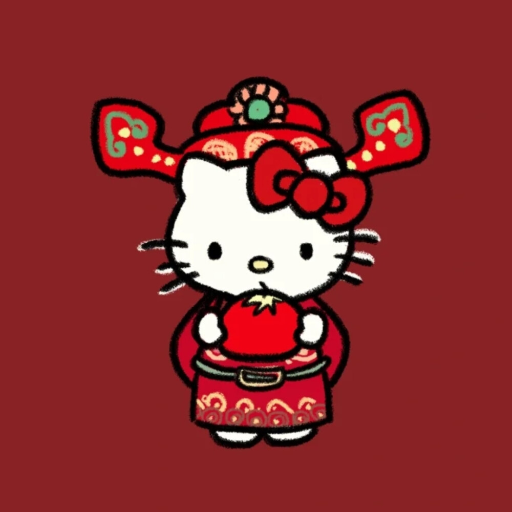 新年 财神 kitty头像