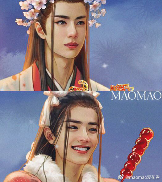 maomao爱花卷