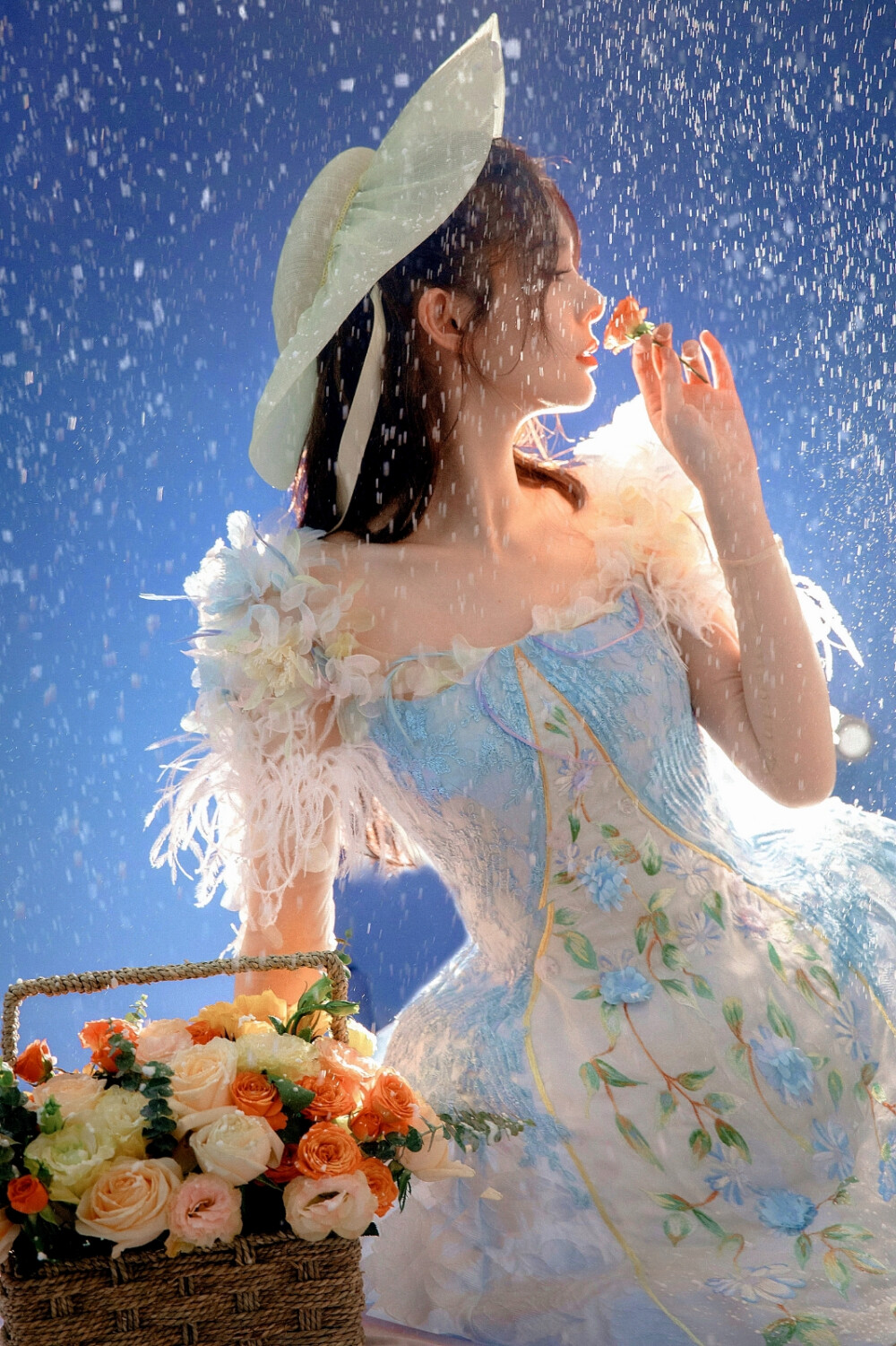 花间仙子，雪落无痕