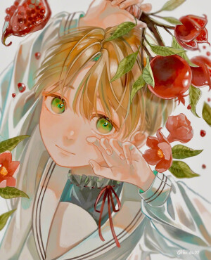 花与少年少女
Artist:穂田
Twi:ho_da07
