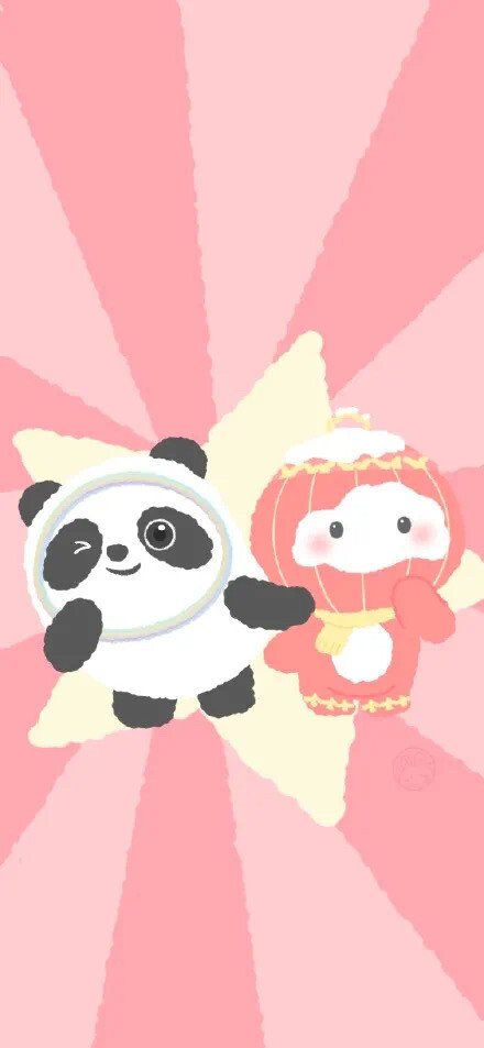 壁纸 冰墩墩 雪容融 奥运会 冬奥会加油