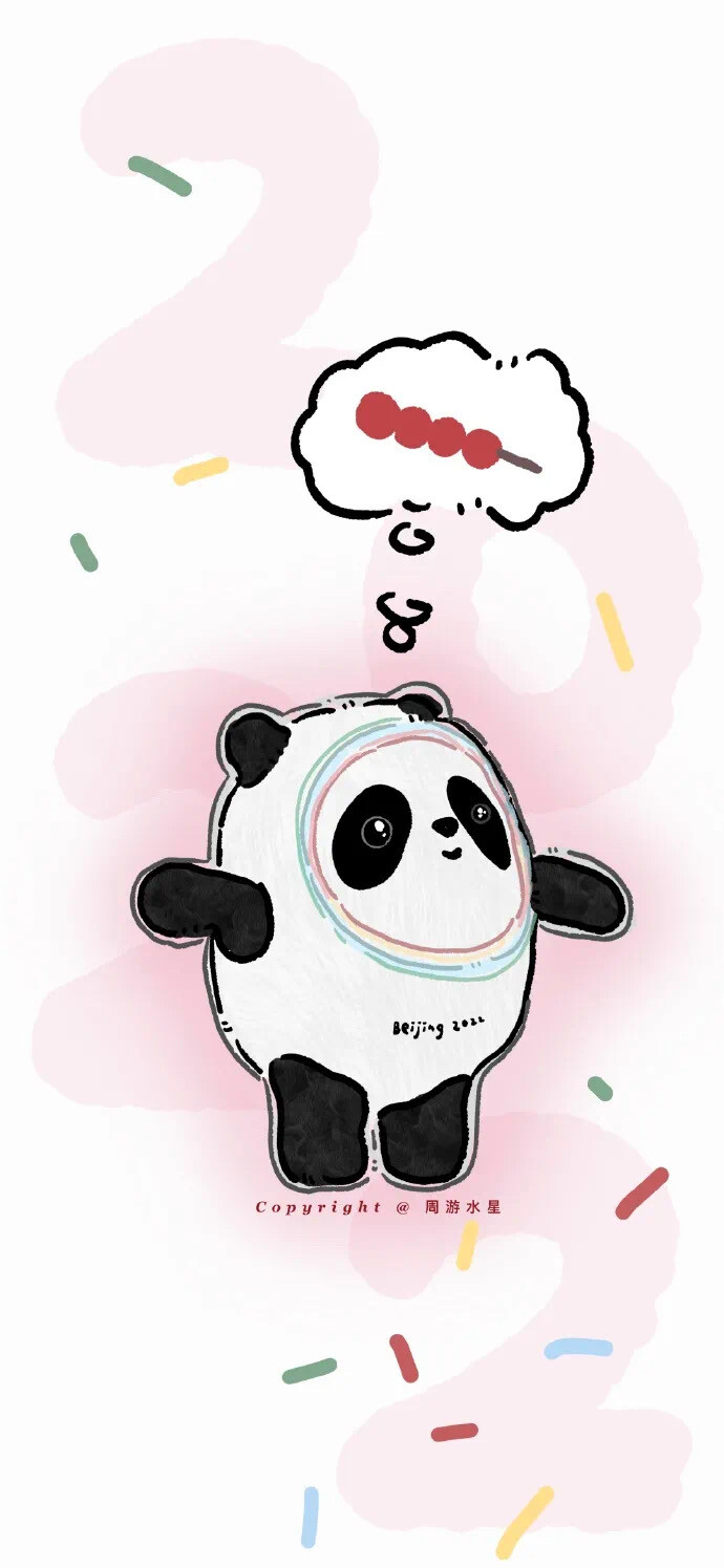 壁纸 冰墩墩 雪容融 奥运会 冬奥会 第二弹