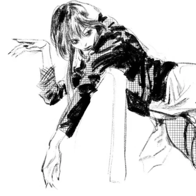 黑白漫画头像