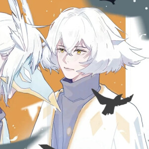 sky光遇.鸟菇/菇鸟白鸟x平菇.@安.