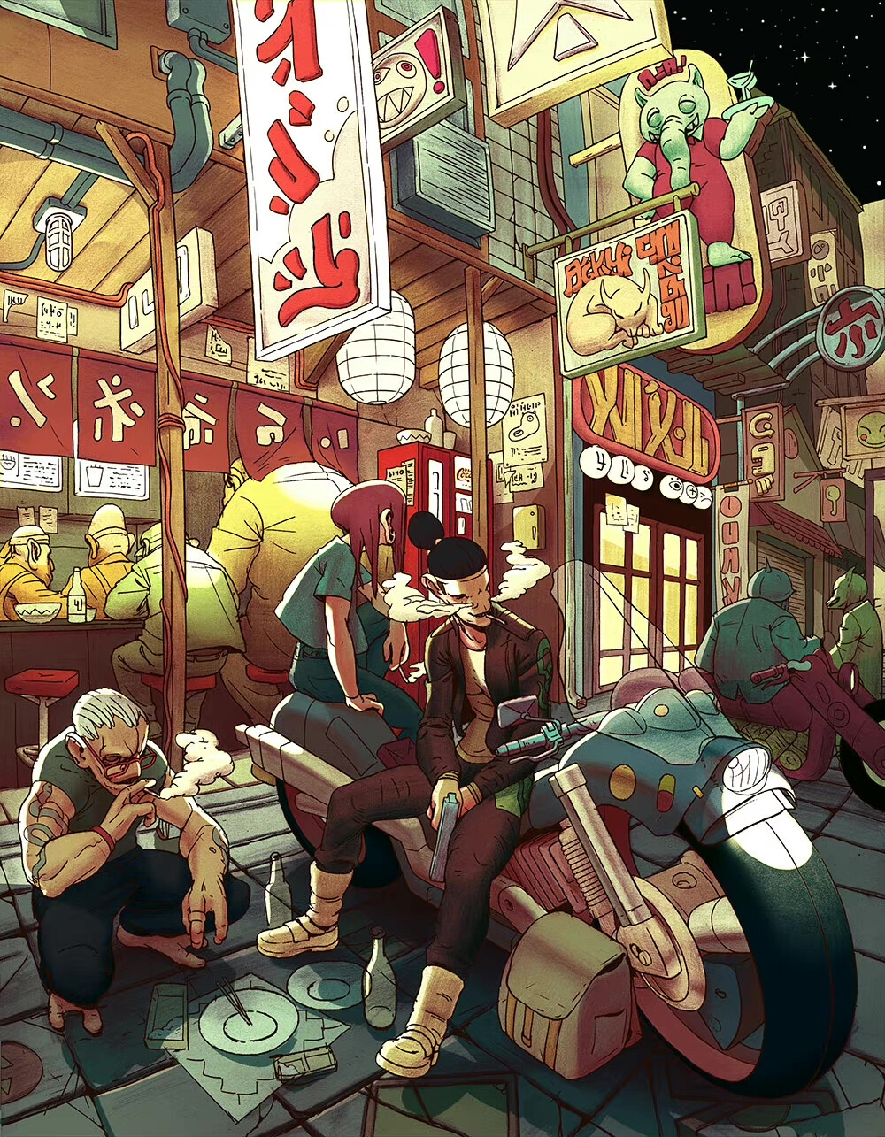 纽约画师： Kevin Hong 