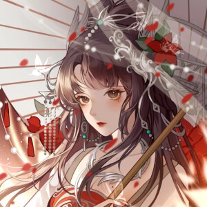 泪痣/氛围感/女生头像/动漫/手绘 - 高清图片,堆糖,美图壁纸兴趣社区