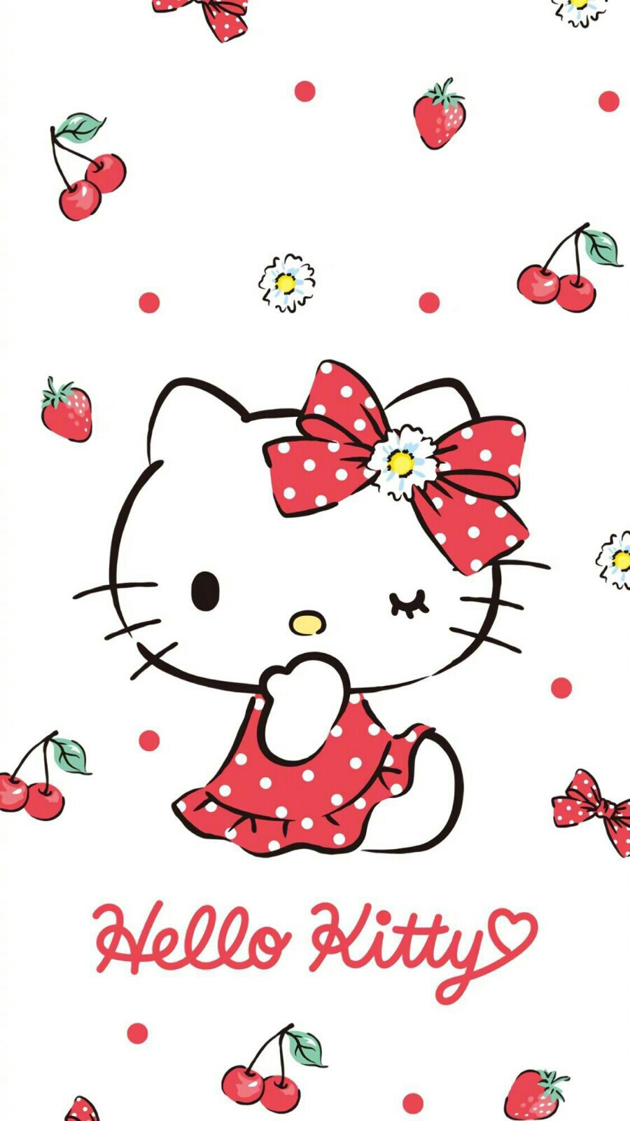 超好看的HelloKitty壁纸.