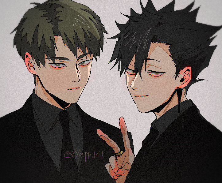 这个太太的画风好绝！！！爱了
twi：yappdoll ​
#排球少年#