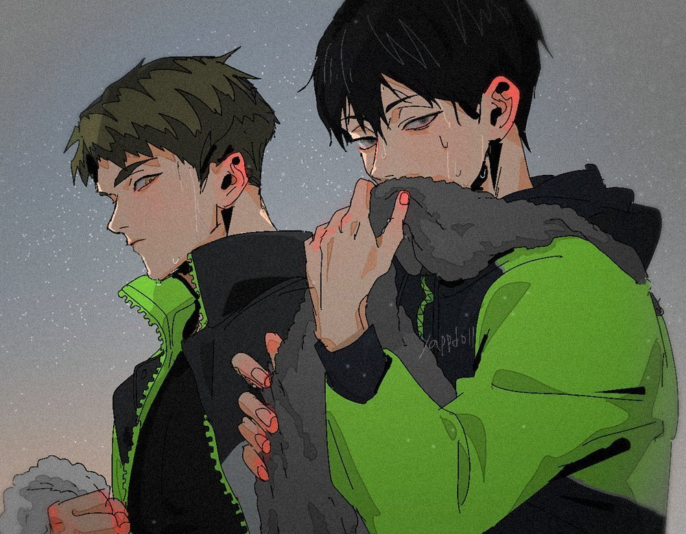 这个太太的画风好绝！！！爱了
twi：yappdoll ​
#排球少年#