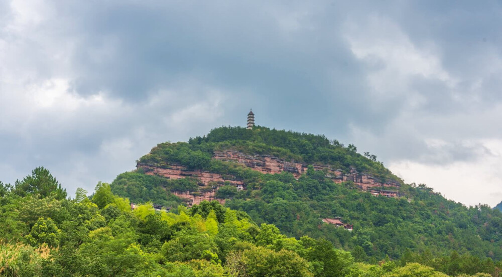 浙 台州赤城山 梁妃塔