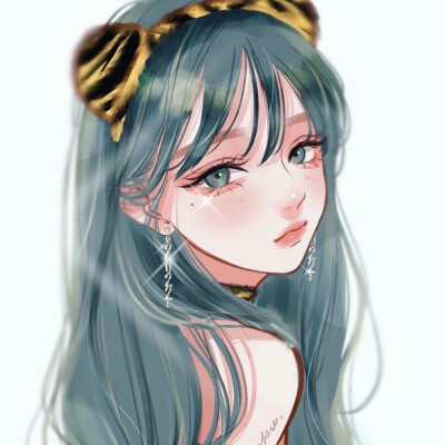 泪痣/女生头像/手绘/个性/气质/漫画