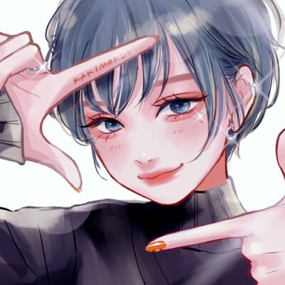 泪痣/女生头像/手绘/个性/气质/漫画