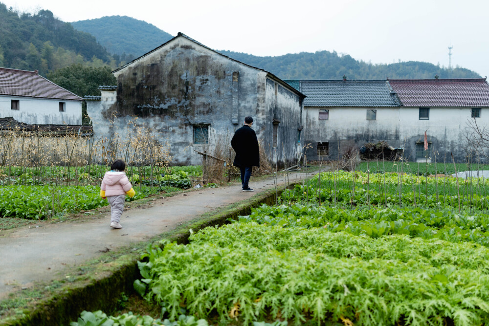 回家过年
摄影：洪小漩
出镜：家人
整理一些过年期间拍摄的花絮，在不整理，我担心元宵节都要过完了。
去年过年期间的照片就是这样一拖二拖，现如今自己都不记得被遗忘在哪个移动硬盘里。
过年前，阿科就心心念念，一定要给女儿买很多很多的烟花，给她一个闪耀的除夕夜。我瞅他一箱箱往后备箱装，忙着制止，但是无济于事。他说，给女儿玩的，女儿喜欢。
事实上，女儿看到硕大的烟花绽放时，吓得嚎了一嗓子“妈妈”，蹒跚着跑来抱着我，"嗷"的哭出声来。
唯有一些小型的烟花礼炮，以及仙女棒，她倒是不害怕。她拽着爸爸的手，到偏房拿烟花，放在院子里点燃。阿科作势已经都没了，点光了，她反而抱着爸爸的脖子，奶声奶气地