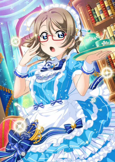 Aqours new UR cards “居家女仆篇” 