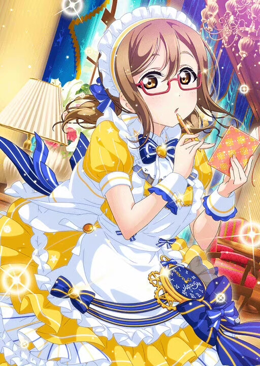 Aqours new UR cards “居家女仆篇” 