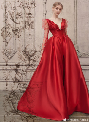 婚纱
图源：微博用户（见水印）