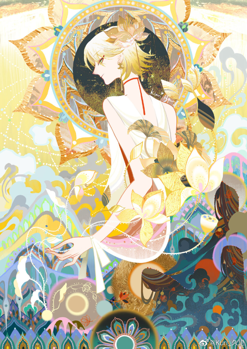 绘师 Kuri_久里 阴阳师 百闻牌