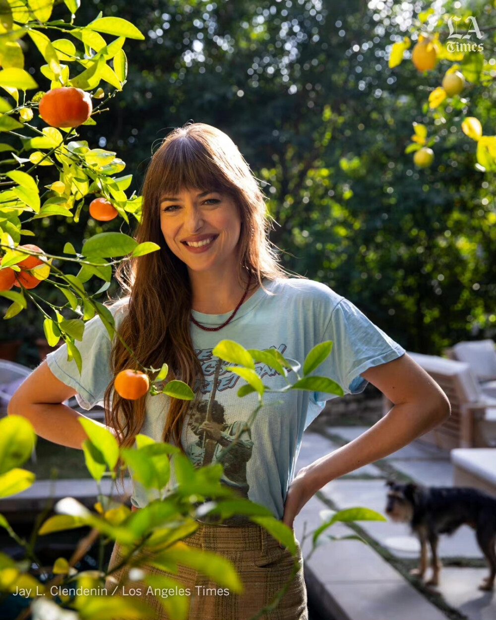 Dakota Johnson and Ro Donnelly for LA Times ​​​