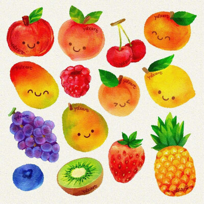 美食插画
ins:ydxart