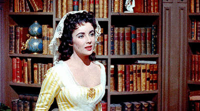 Elizabeth Taylor 在1954年的电影《Beau Brummell》浪子回头中