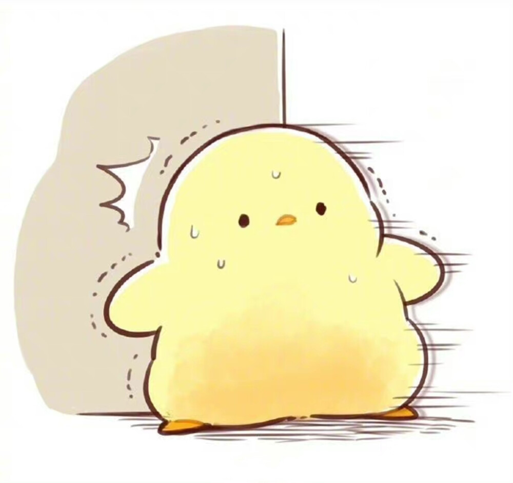 小黄鸡，插画师：sanpoimo ​