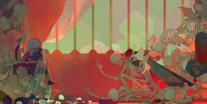 微博画师@小圈点儿w  禁二转商用
我愿称之为色调运用的神