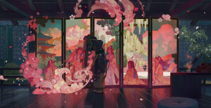 微博画师@小圈点儿w  禁二转商用
我愿称之为色调运用的神