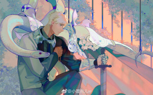 微博画师@小圈点儿w  禁二转商用
我愿称之为色调运用的神