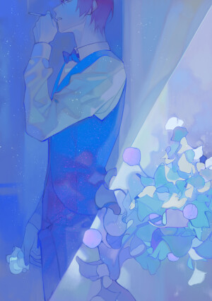 微博画师@小圈点儿w  禁二转商用
朦胧