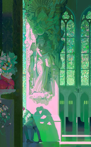 微博画师@小圈点儿w  禁二转商用
朦胧