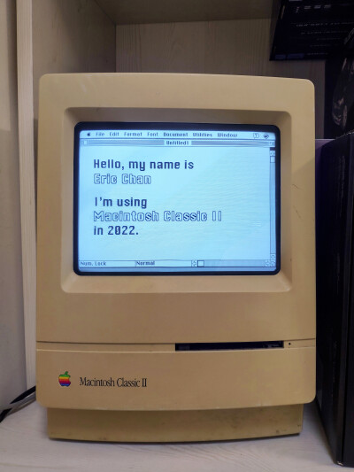 古董苹果电脑 Macintosh Classic II