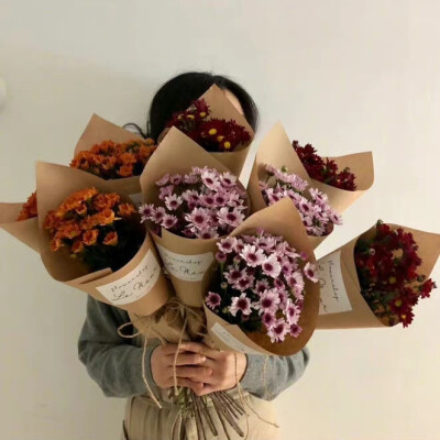 捧花头像