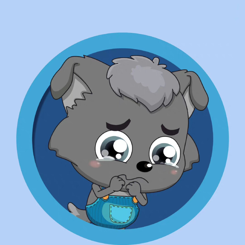 可爱小灰灰头像♥