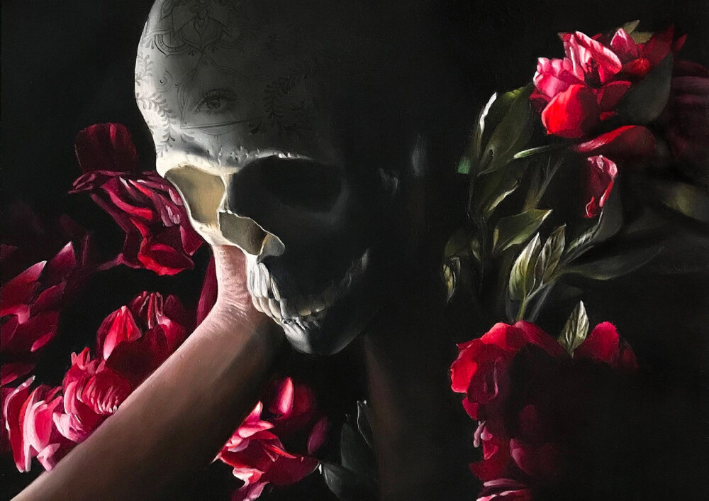 Skull Paintings by Clare Toms
Exquisite oil paintings of skulls byClare Toms, a visual artist that spends her time between Australia and Mexico.