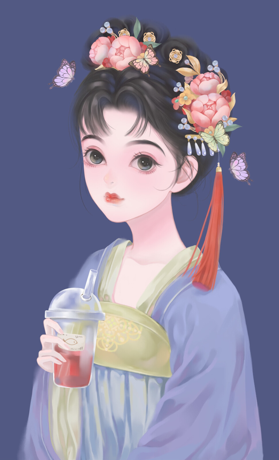 绘师：白云出淤泥