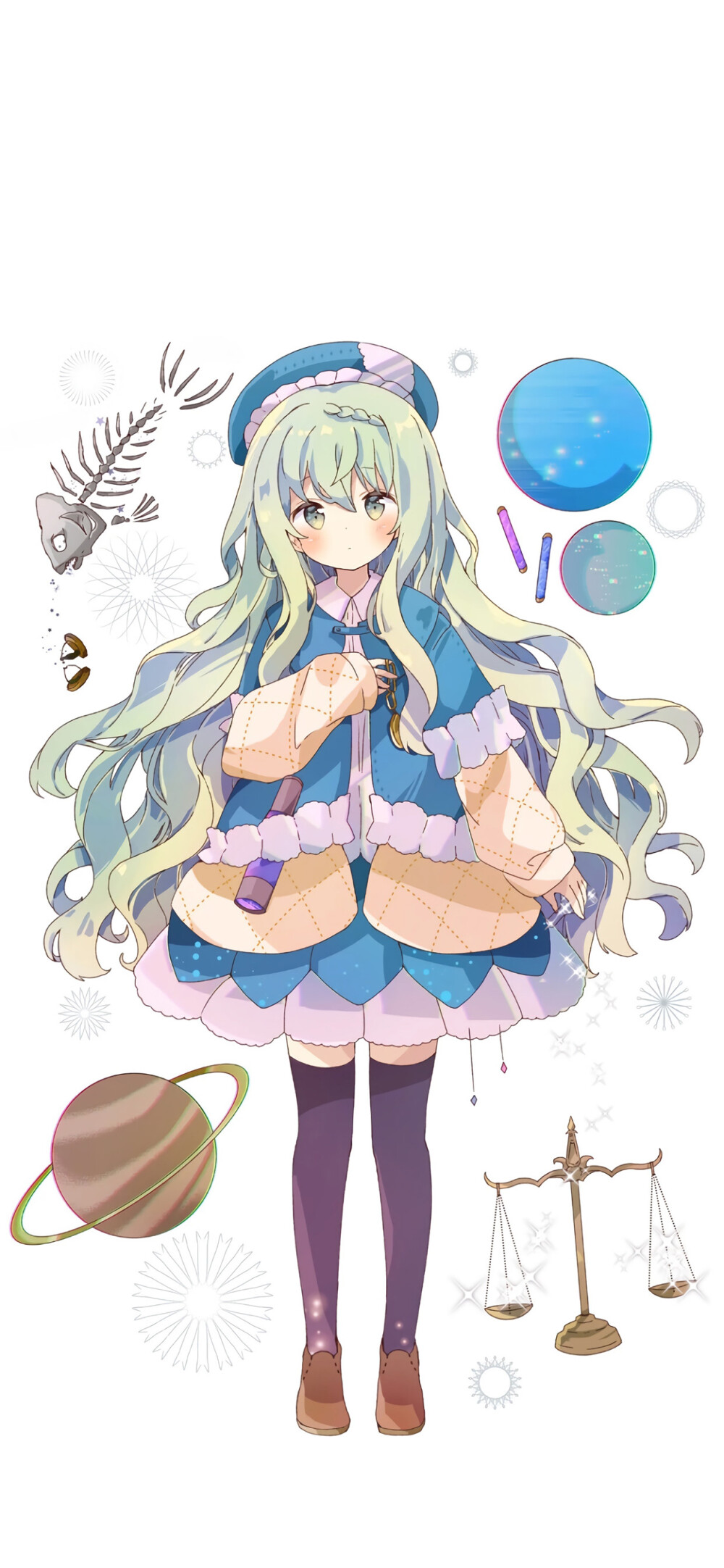 动漫手绘壁纸♥
星星都睡着了 再悄悄想你一下吧