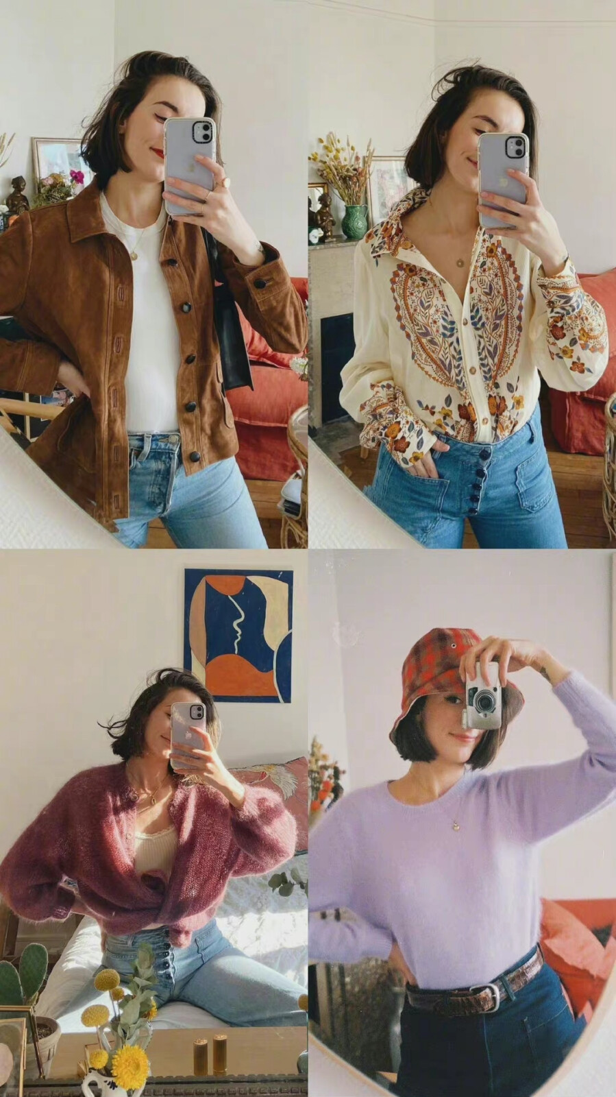 法国画家wiwoos,复古法式穿搭