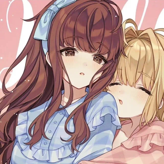 今日漫画闺蜜头像
