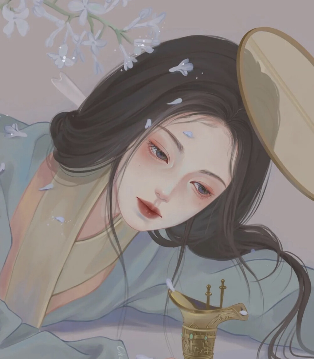 “好好等，会晚些，但会更好”
女生头像｜手绘头像
来源: xhs原创画师【Cheese糖】