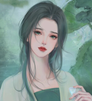 “好好等，会晚些，但会更好”

女生头像｜手绘头像
来源: xhs原创画师【兰因丰色】