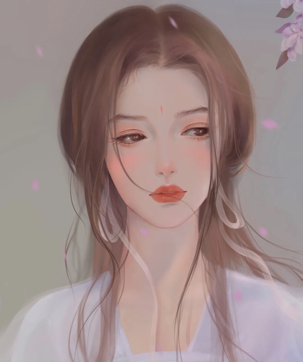 “好好等，会晚些，但会更好”
女生头像｜手绘头像
来源: xhs原创画师【兰因丰色】