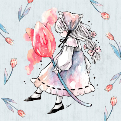 可爱的女孩一组
画师 遠北ほのか
piv：31354217 ​​​