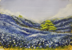 儿童水粉画