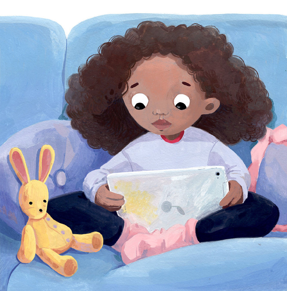 儿童插画，来自 Julia Prokhotskaya ​​​