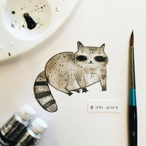 我爱的插画