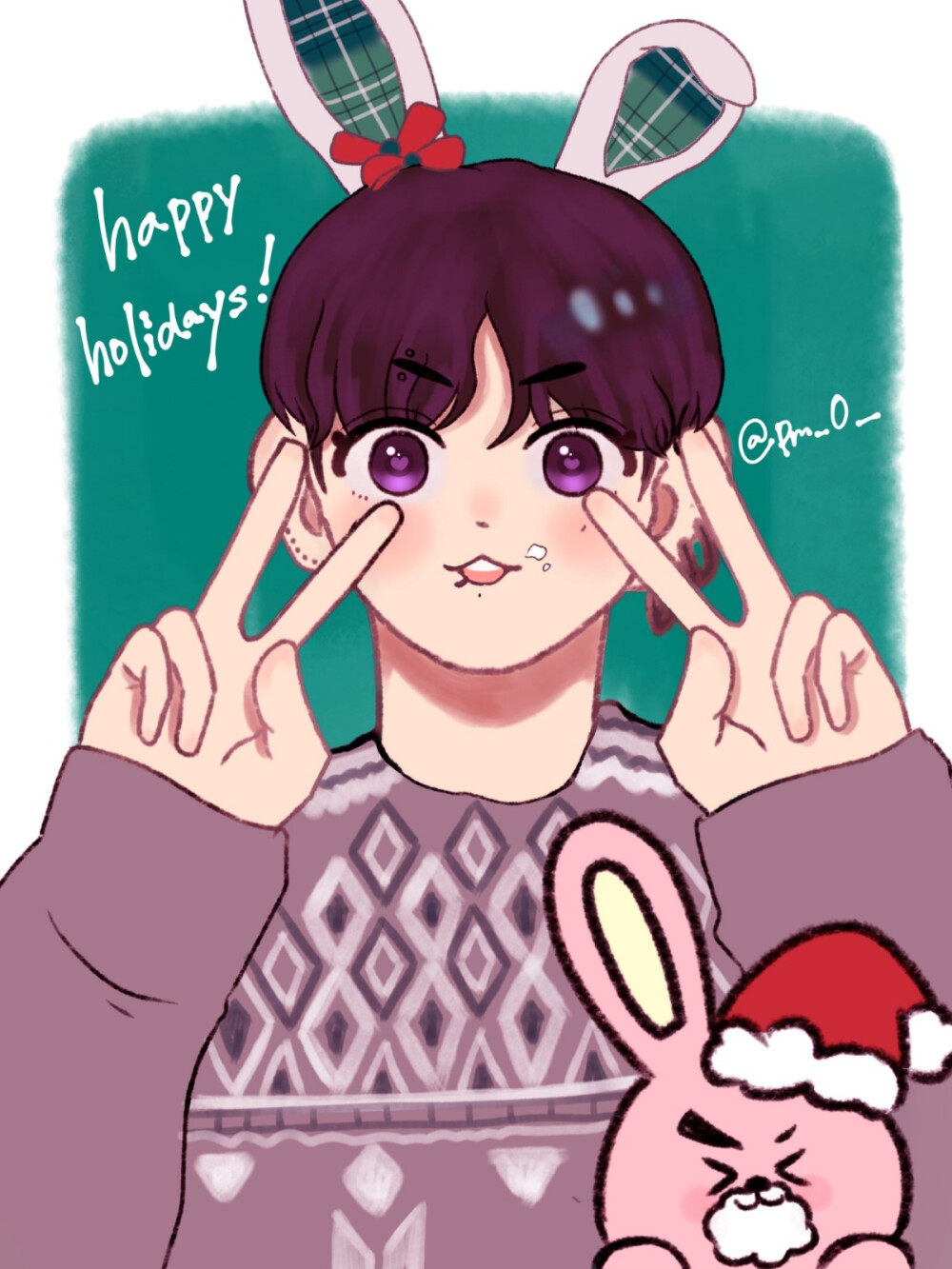 田柾国手绘, 搜图不易,留图请点赞,专辑内所有图片均有才阿米所绘,我